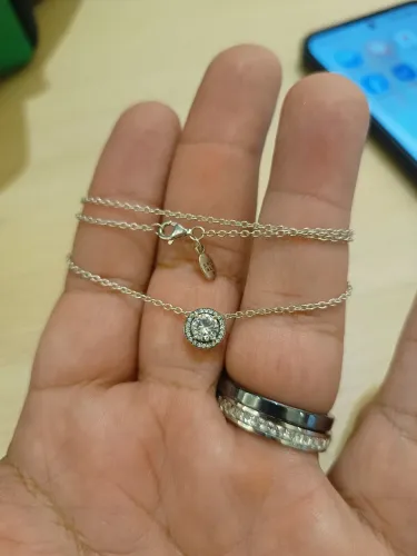 Colar Beleza Clássica 45cm Pandora de prata