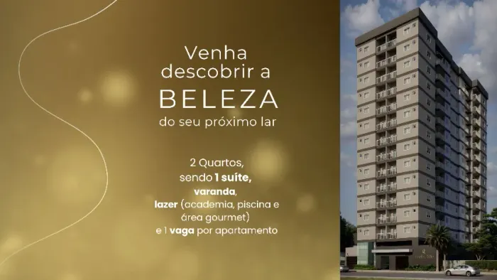 Golden Ville Residence - Apartamentos 2 quartos com Lazer - Maria Paula