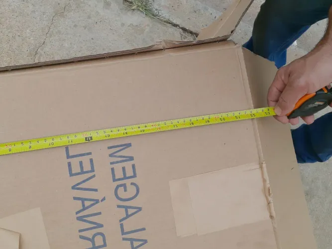 Caixas de papelão grande