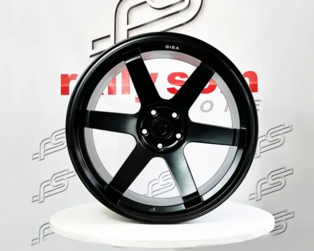 Jogo de Roda Gisa FFT6402 Forged Preto 5x114 - 20x10 e 20x12 Offset 25 e 27