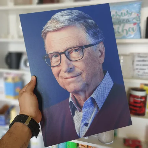 Quadro Decorativo Bill Gates