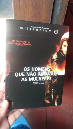 DVD original os homens que não amavam as mulheres.