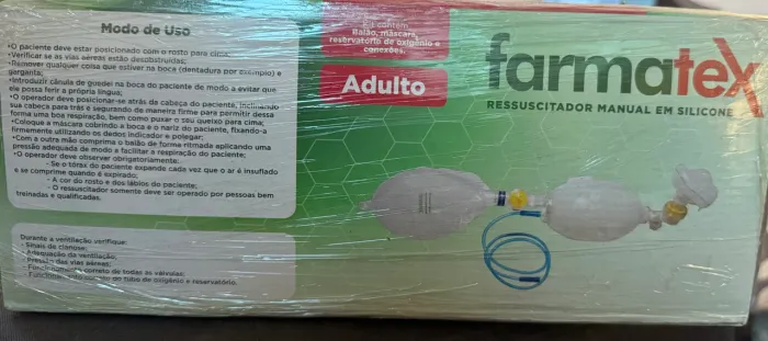 Ressuscitador Manual em silicone