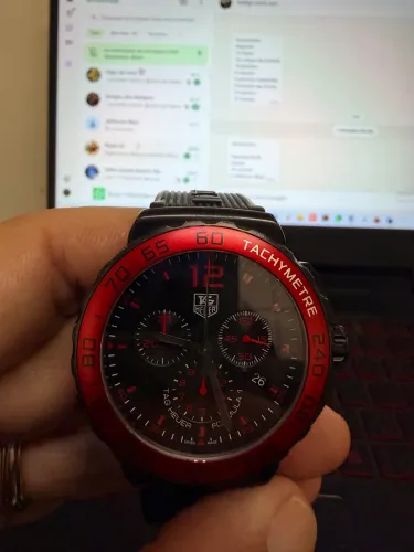 Relógio Tag Heuer F1 Red Black 