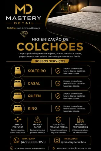 Higienização de estofados 