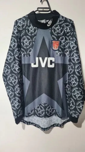 Camisa Arsenal 1996 Goleiro SEAMAN Retrô 