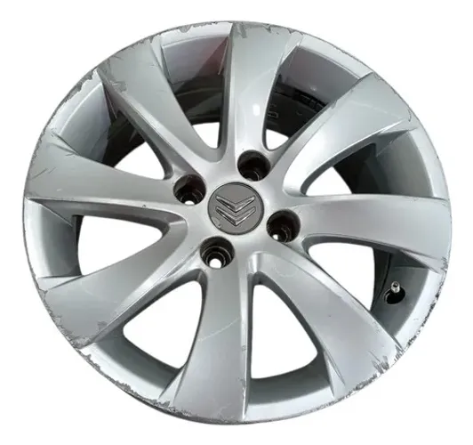 Roda Aro 16 Liga Leve 4 Furro Citoen C4 Grand Picasso 2009 Prateado