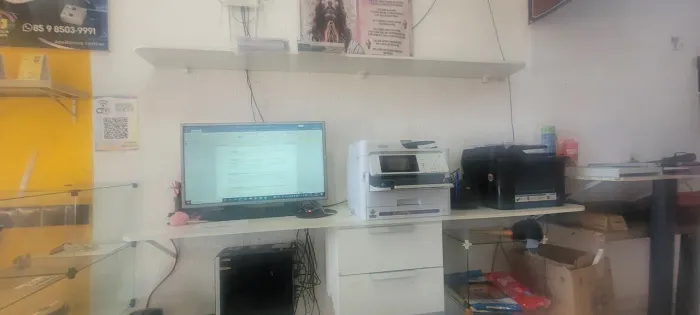bancada + prateleira, 2,10x60