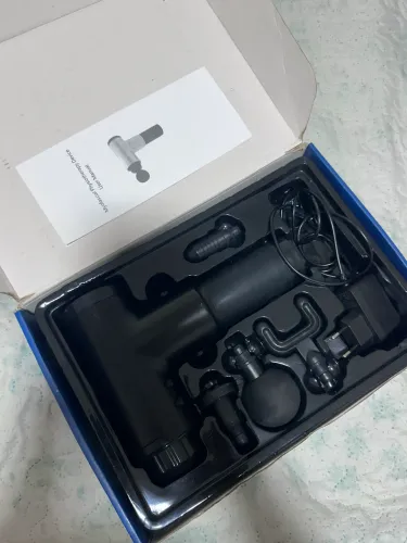 Pistola Massageadora Sem Fio Fascial Gun GB-820 Preto