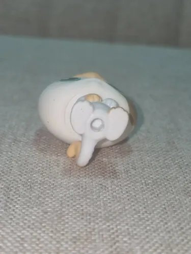 Brinquedo LPS #1461 - Gatinho Calico Filhote, Lata de Atum e Peixe