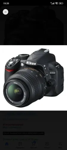 Vendo está máquina Nikon md D3100