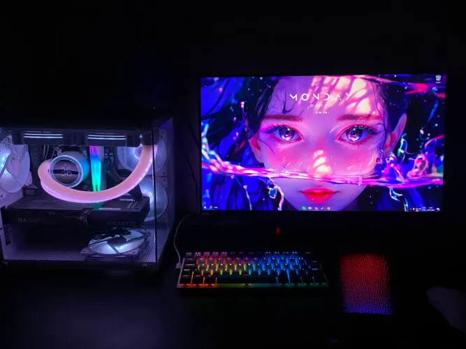 PC Gamer Completo | Ryzen 5 5500 + RX 6600 | Pronto para Jogar