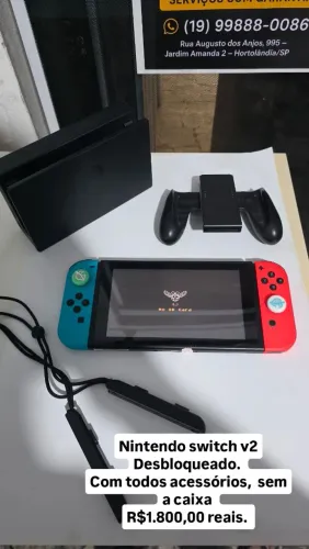 Nintendo switch v2 Desbloqueado 