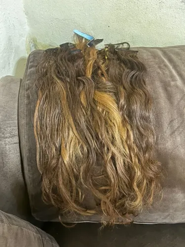 Lindo cabelo Brasileiro mega 77 cm