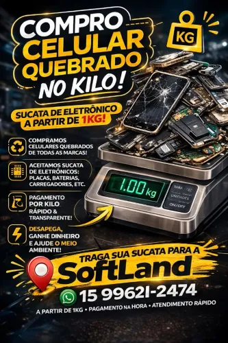 ? Compramos sucatas eletrônicas no kile e em grandes quantidades ?