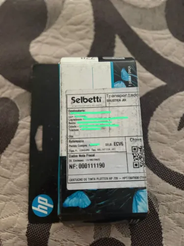 Cartucho HP 728 azul