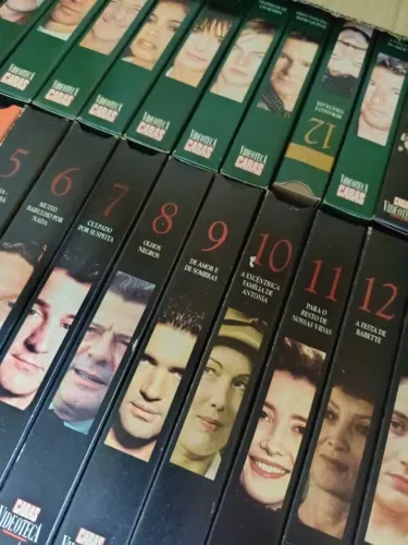 Fitas de vídeo coleção