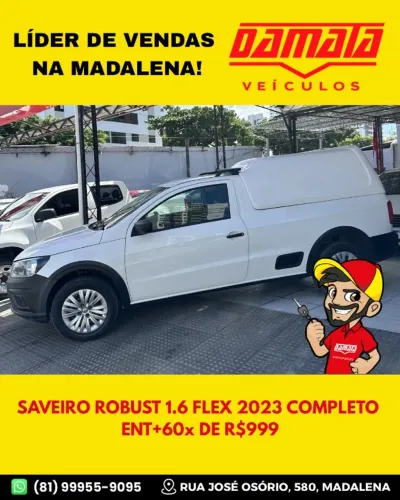 Volkswagen Saveiro Robust 1.6 Total Flex 8V 2023
