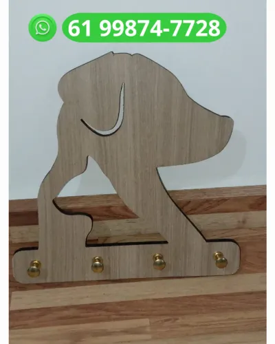 Porta Chaves de Parede Modelo PETs