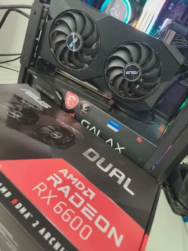 Placa de vídeo Rx 6600 Asus 8gb