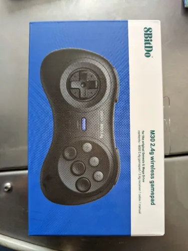 Controle sem fio mega drive 8bitdo