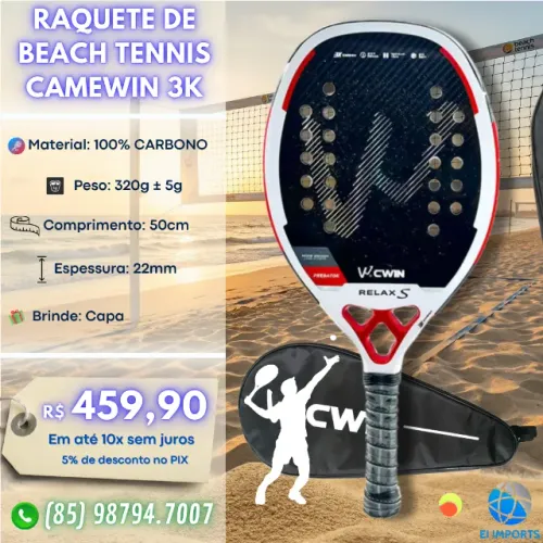 Raquete de Beach Tennis Camewin Relax S 3K