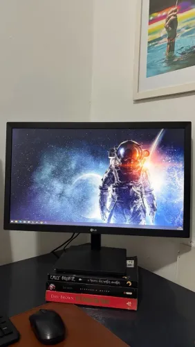Monitor LG 21.5' LED, Full HD, HDMI/VGA