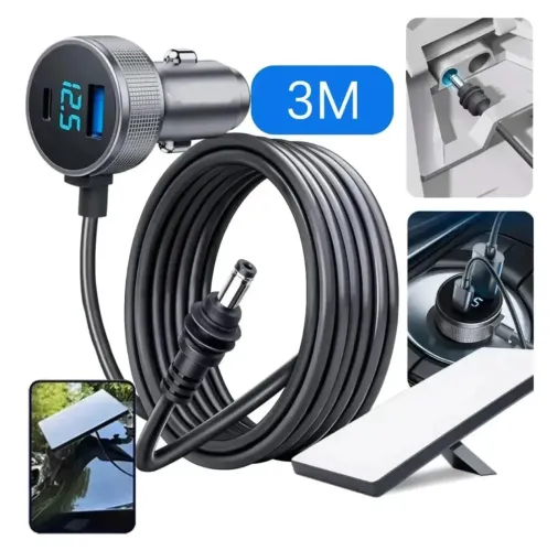 Cabo Energia Starlink Mini USB-C DC 5.5x2.1 H'Maston 3m MUD-3M IP65