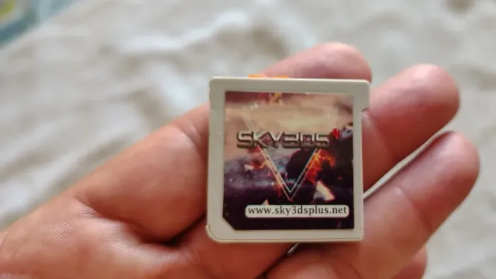 FlashCard SKY3DS Orange para GBA/SP/NDS/N3DS