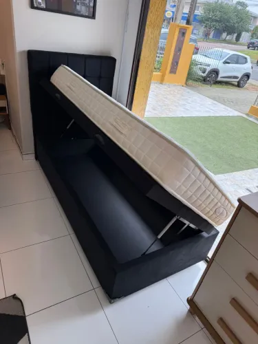 Cama de Solteiro baú