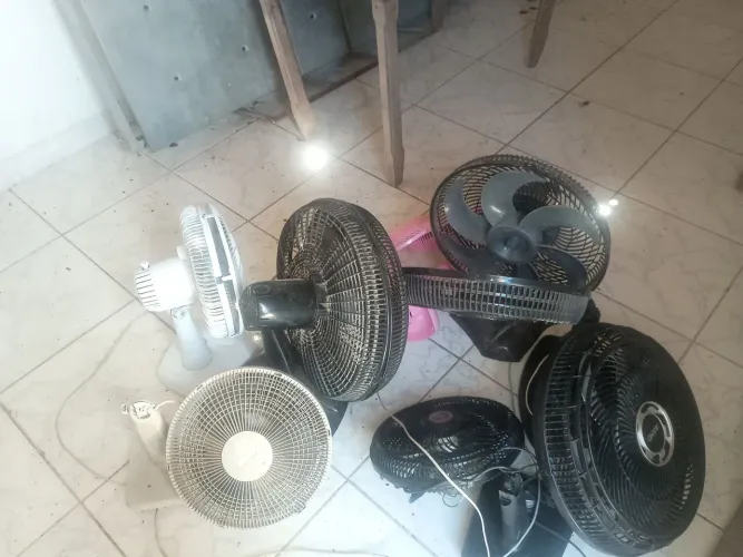 Ventiladores pra aproveitar as peças
