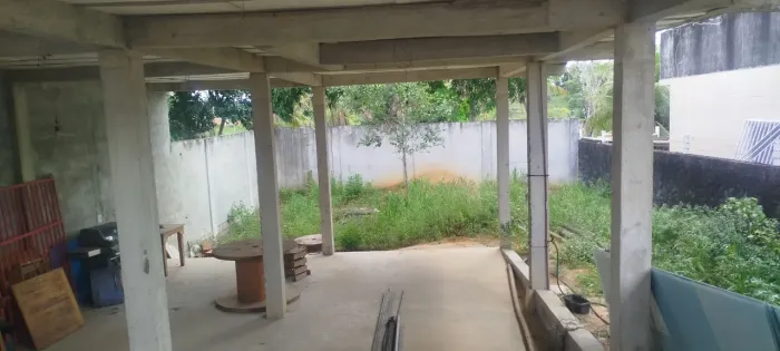 Vende casa em contrução com laje garagem ária para piscina 130 mil