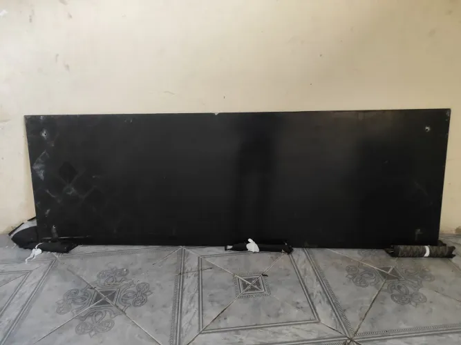 Placa de vidro temperado para fachada, Dimensões 2,10 x 0,70