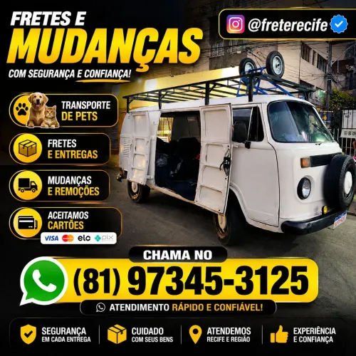 frete fretes mudança transporte de cargas