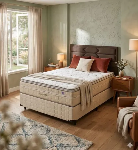Cama box casal