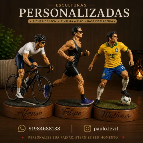 Esculturas personalizadas 16cm