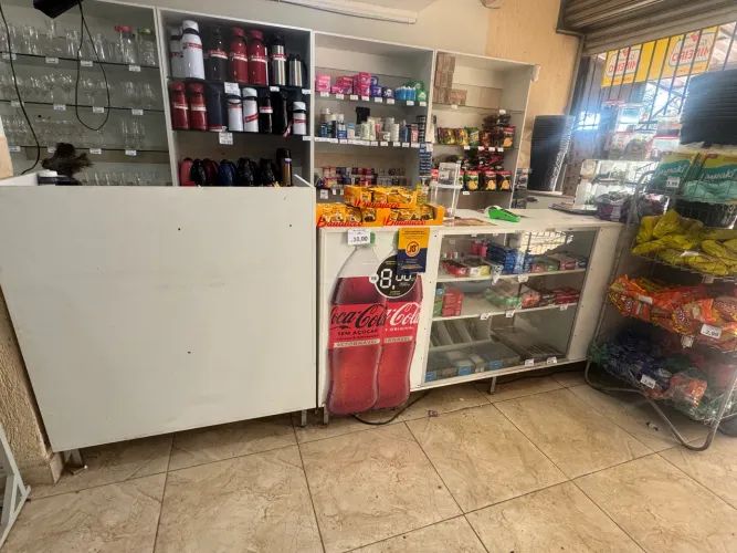 Balcão e caixa