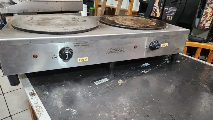 Chapa Crepe Francês ADEMAQ - 220v