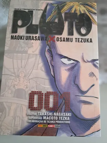 MANGA PLUTO VOLUMES 01, 02 E 03