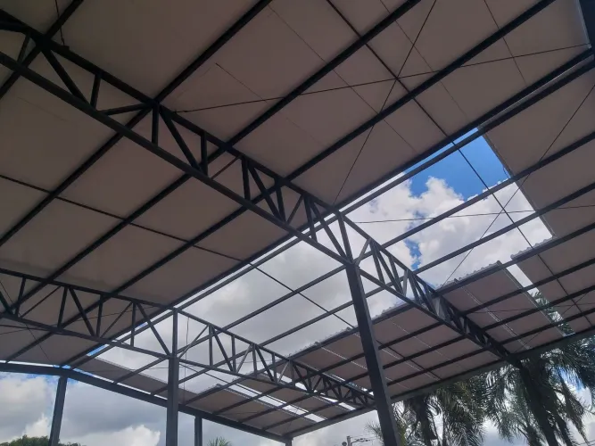 Estalação e troca de telha ISOTERMICA( termoacústica)