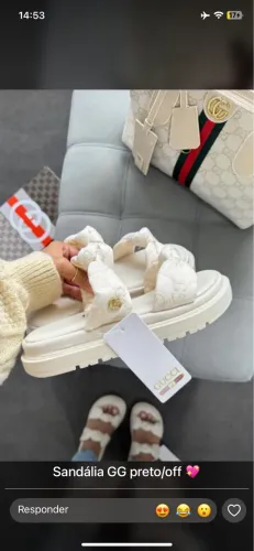 Sandálias gucci