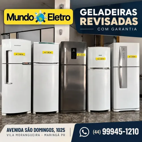 GELADEIRA USADA (Solicite fotos dos modelos do dia)