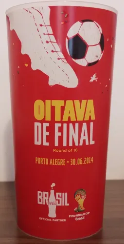 Copo Coca-Cola Copa do Mundo Brasil 2014 do jogo Alemanha x Argélia, oitavas de final