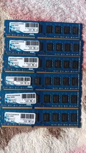6 memórias DDR3 de 8GB - Memory One