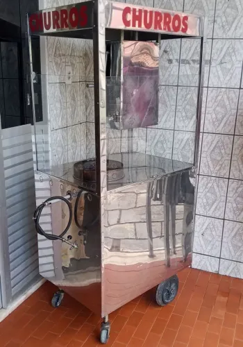 Carrinho de churros INOX