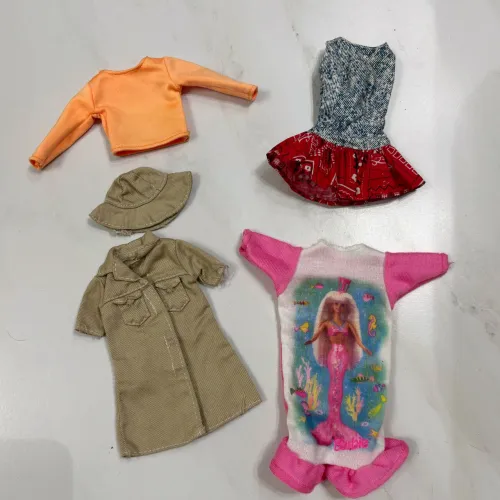 Roupas vintage barbie anos 80-90