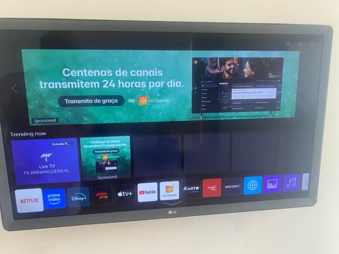 Tv led 32 polegadas LG Smartv canais plus