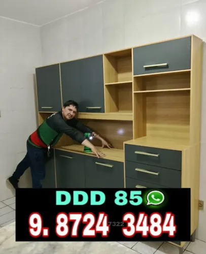 Montador de móveis especializado em guarda-roupas, armários, closet e cômodas