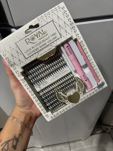 Kit cílios tufinho