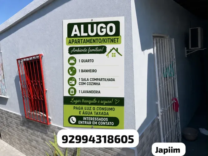 Alugo apartamento/kinet